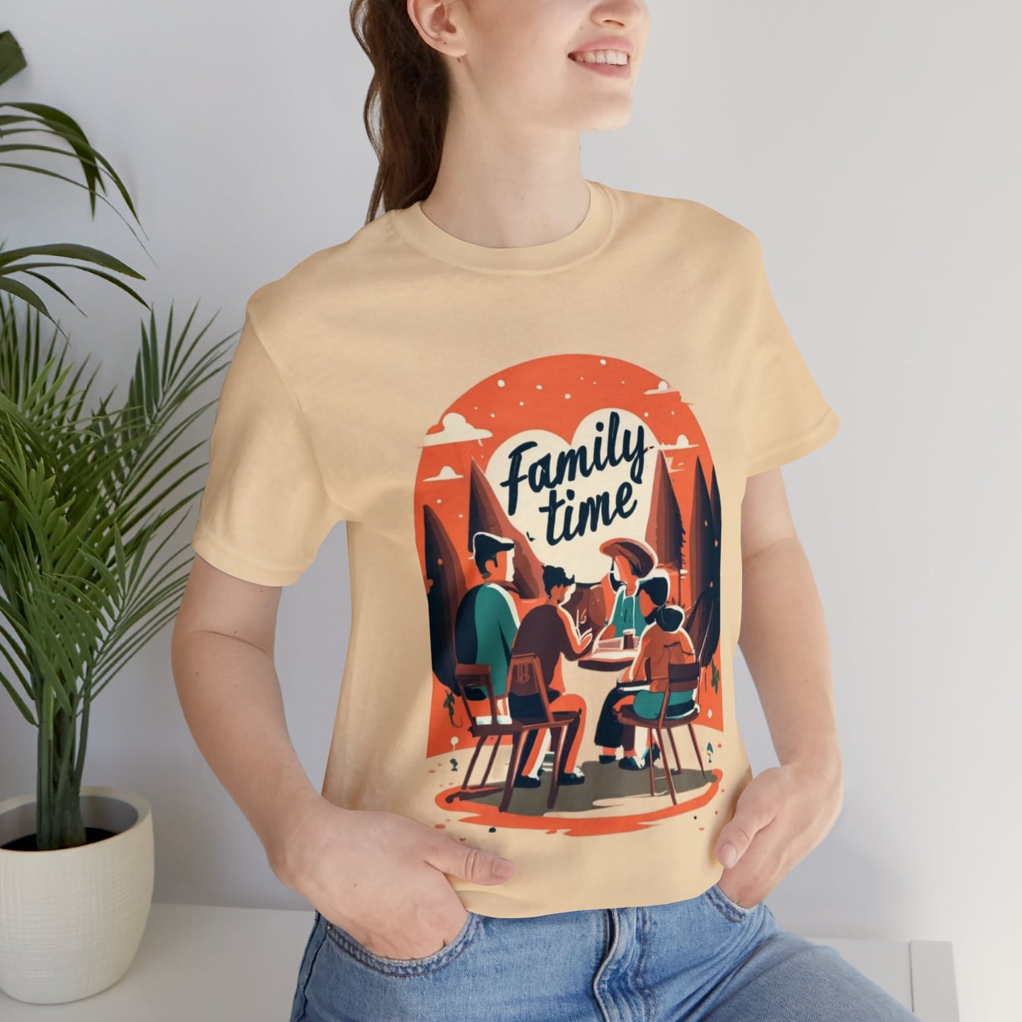 Family Gathered: Thanksgiving Memories Unisex Tee | Heartwarming Traditions T-Shirts by Be Like No One (BLN1) - The Store