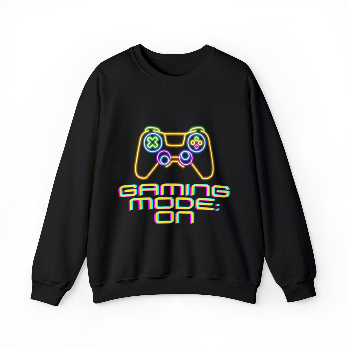 Pixel Power Activated Sweatshirt | Gaming Mode ON Sweatshirt