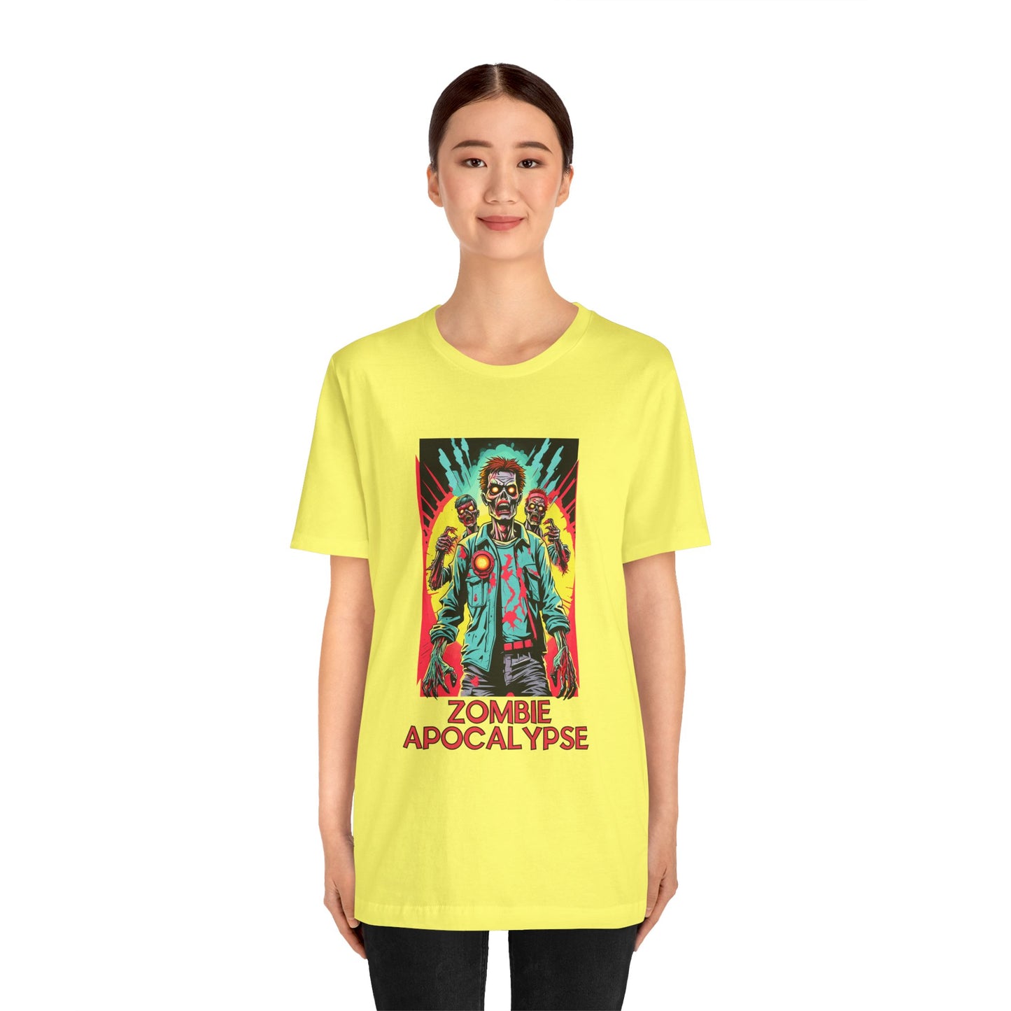 Comic Book Heroes: Zombie Apocalypse Survivors T-Shirt |Halloween Vibes Tee