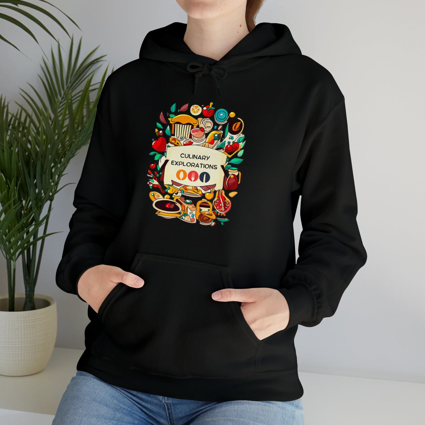 Culinary Explorations: Foodie Adventures Unisex Hoodie | Gourmet Journeys Hoodies