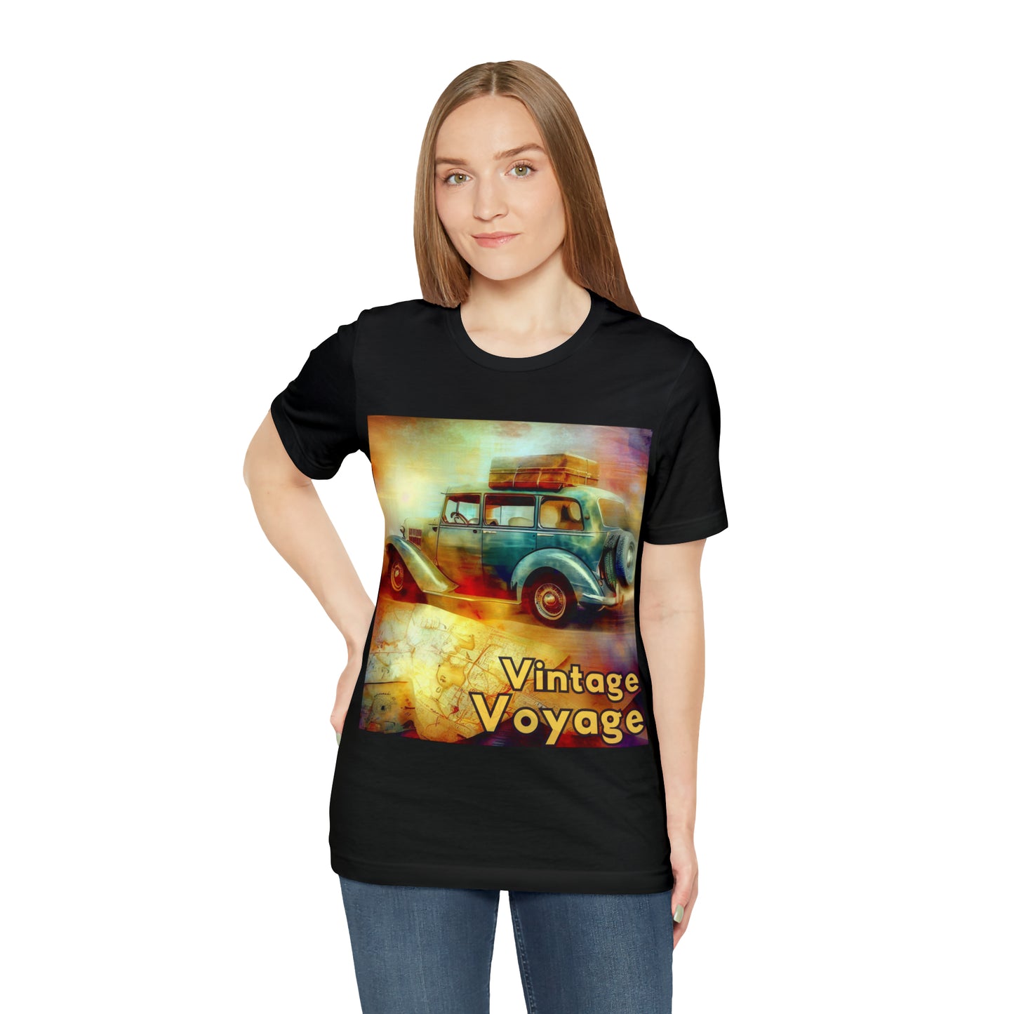 Vintage Voyage: Retro Roadtrip Unisex Tee | Classic Adventure T-Shirts