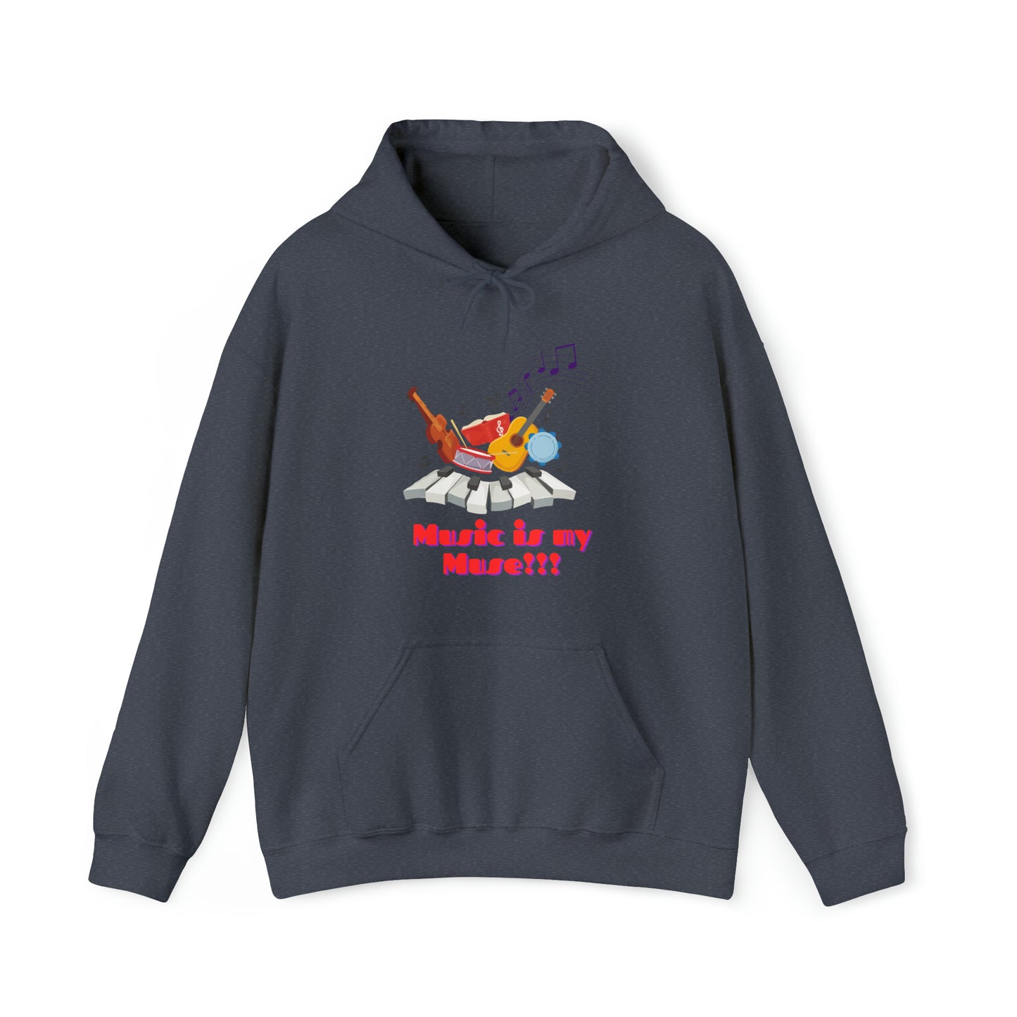 Harmonize with Melodic Magic: Music is my Muse Hoodie | Melodic Magic Hoodies