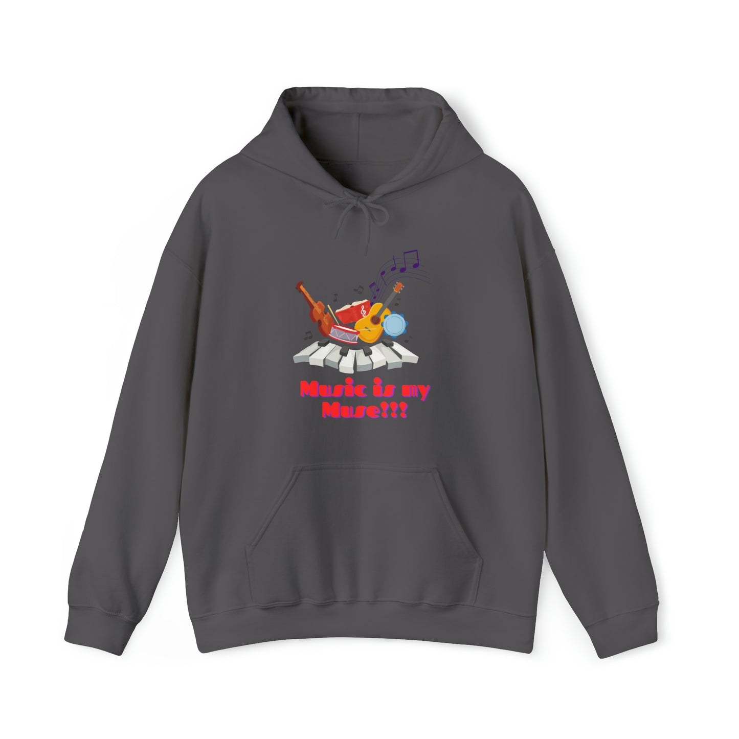 Harmonize with Melodic Magic: Music is my Muse Hoodie | Melodic Magic Hoodies