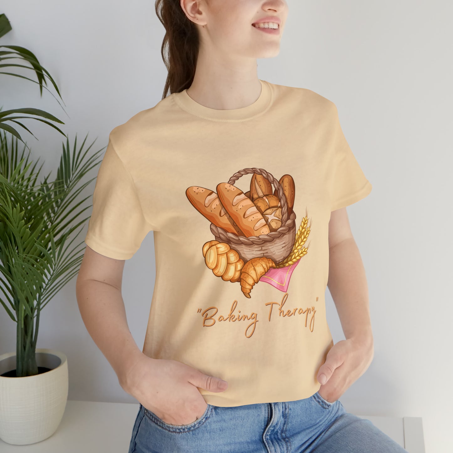 Bake Away Stress: Baking Therapy Unisex Tee | Whisking Serenity T-Shirts