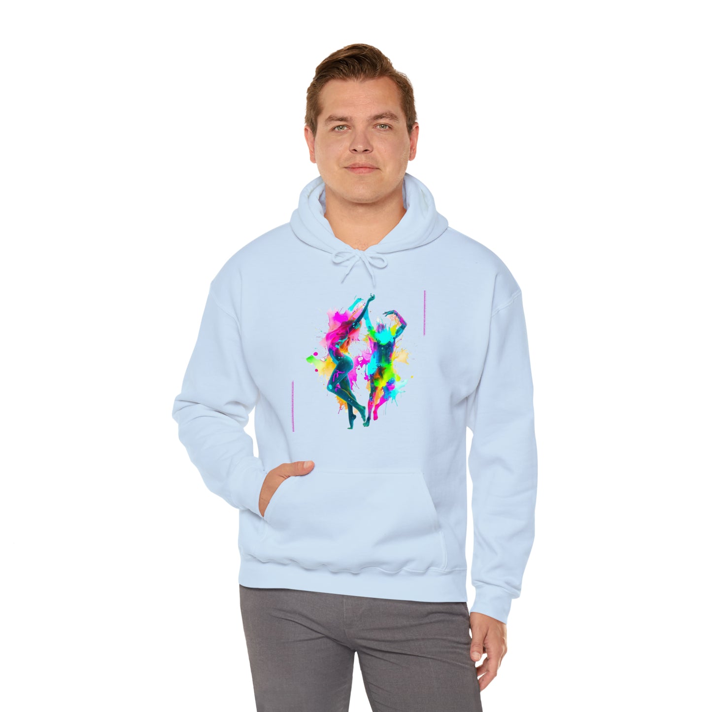 Artistic Anarchy: Creative Chaos Unisex Hoodie | Colorful Chaos Hoodies