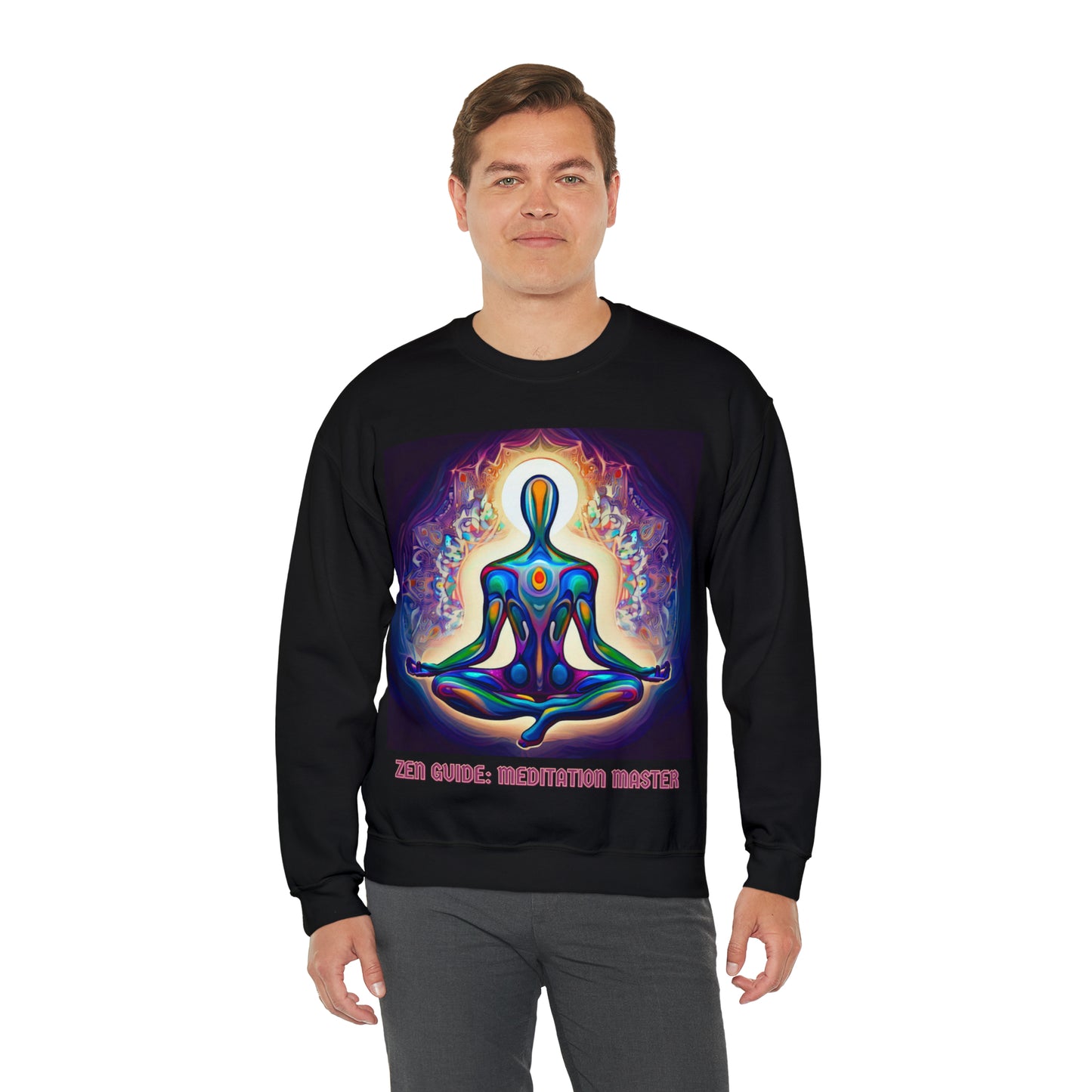 Zen Guide Sweatshirt | Meditation Master Unisex Sweatshirt