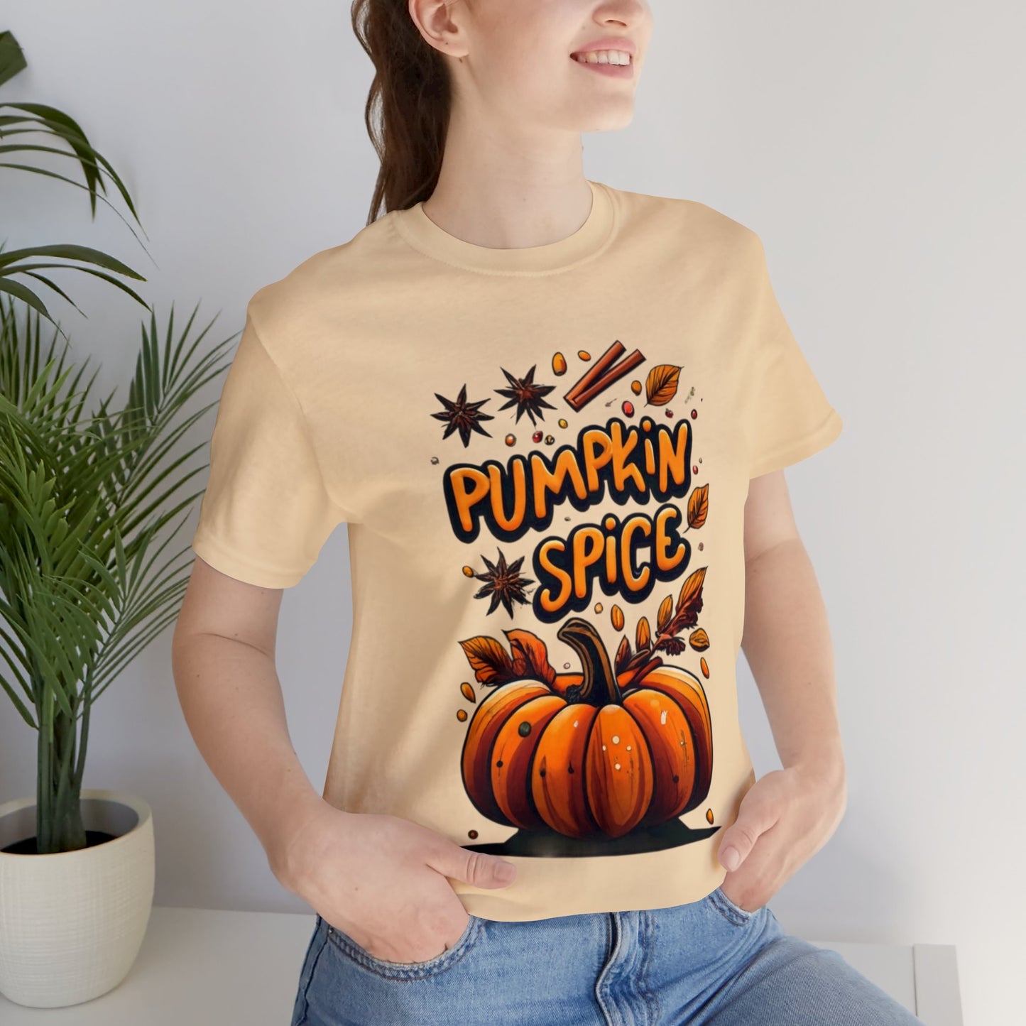 Pumpkin Spice Season: Cozy Autumn Unisex Tee | Harvest Comfort T-Shirts by Be Like No One (BLN1) - The Store