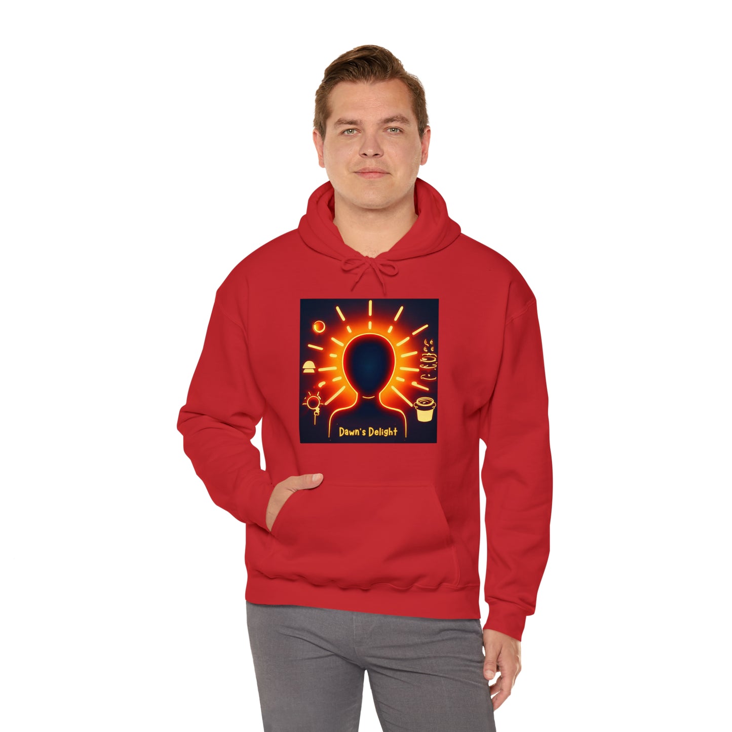 Dawn's Delight: Morning Person Unisex Hoodie | Sunrise Vibes Hoodies