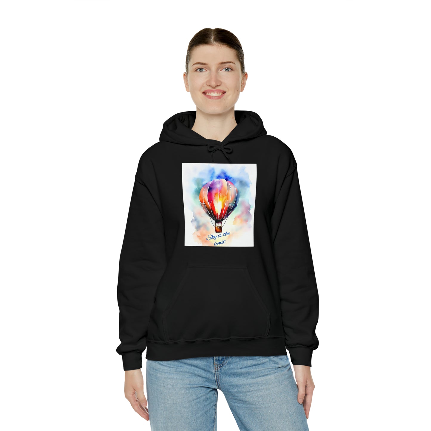 Boundless Horizons: Sky's the Limit Unisex Hoodie | Elevate Your Dreams Hoodies