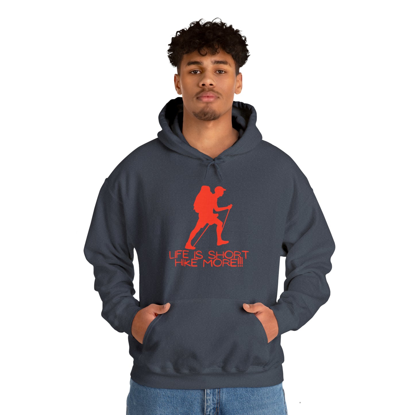 Answer Nature's Call: Life is Short, Hike More Hoodie | Explore the Wild Hoodies