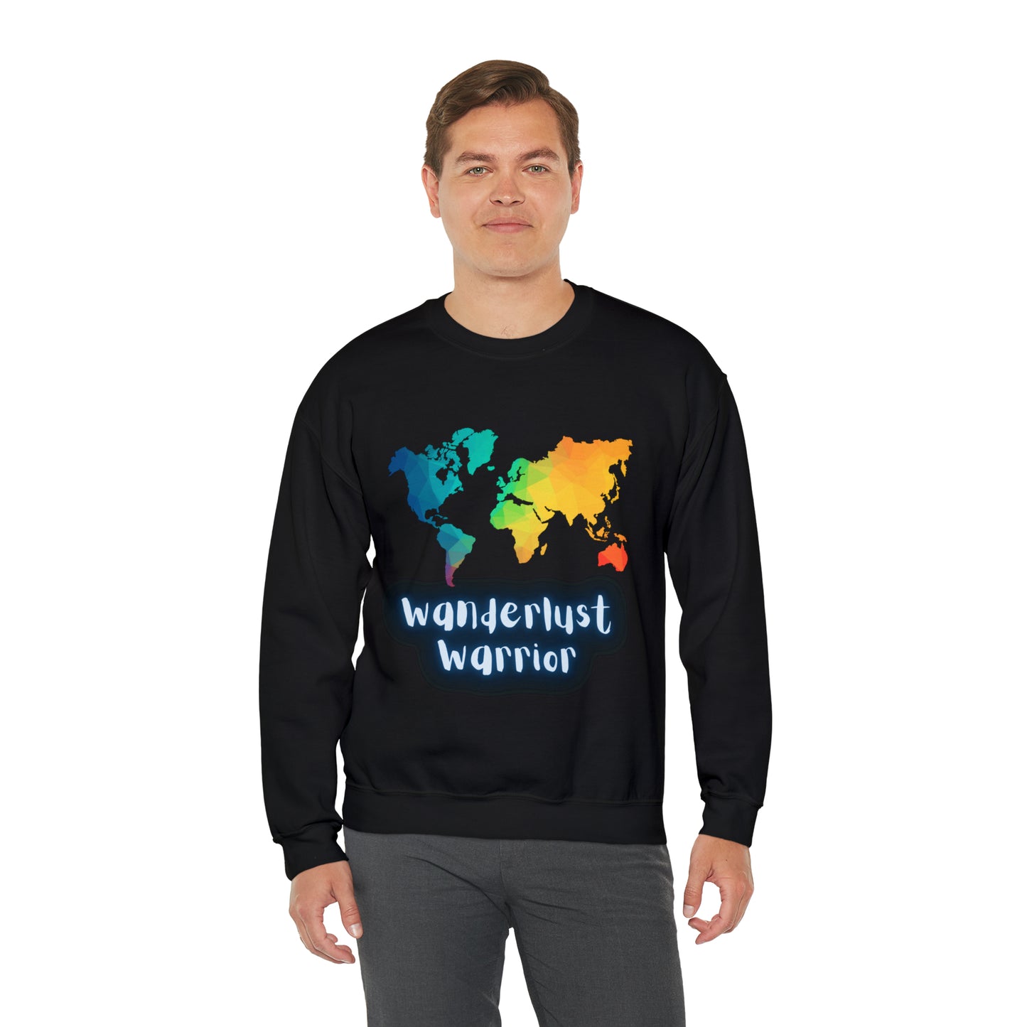 Explore, Wander, Conquer Sweatshirt | Wanderlust Warrior Sweatshirt