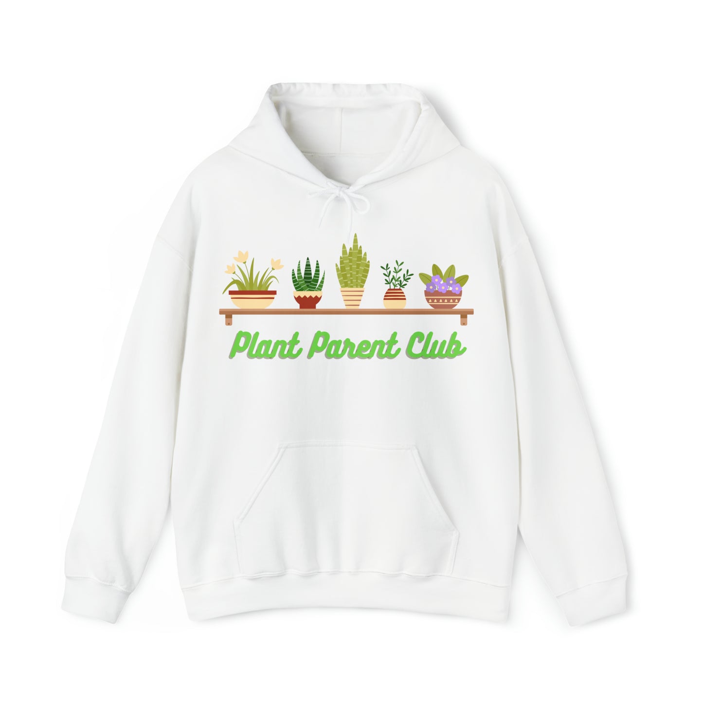 Nurture Nature's Beauty: Plant Parent Club Hoodie | Botanical Bliss Hoodies