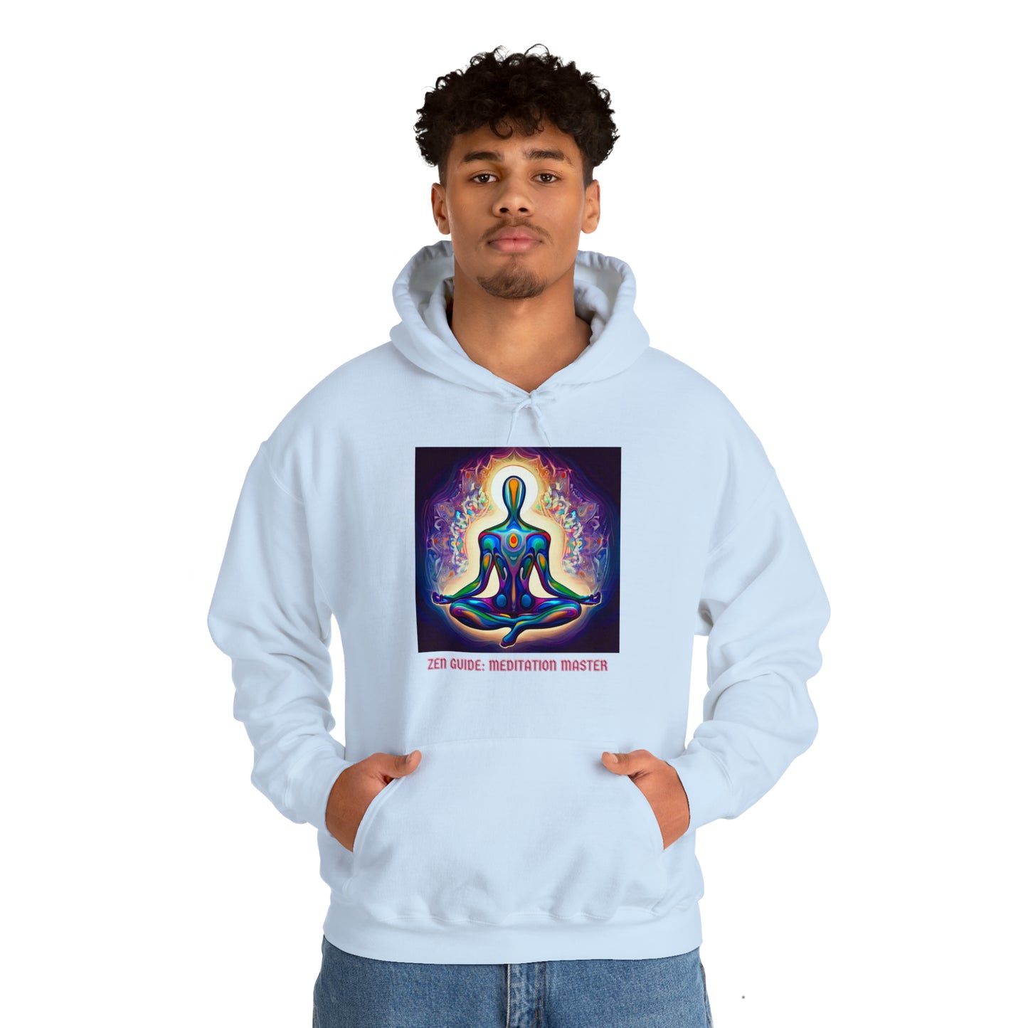 Zen Guide: Meditation Master Unisex Hoodie | Serenity Seeker Hoodies