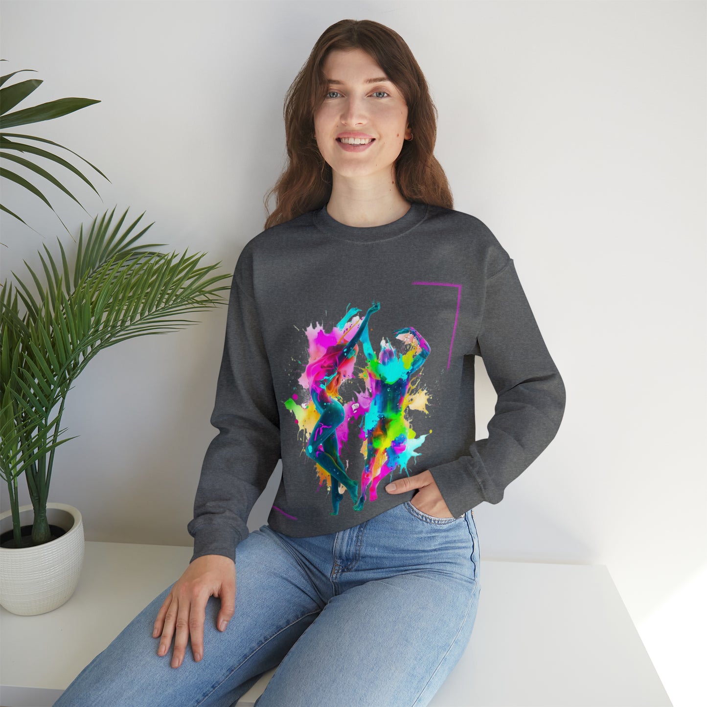 Artistic Anarchy Sweatshirt | Creative Chaos Unisex Sweatshirt