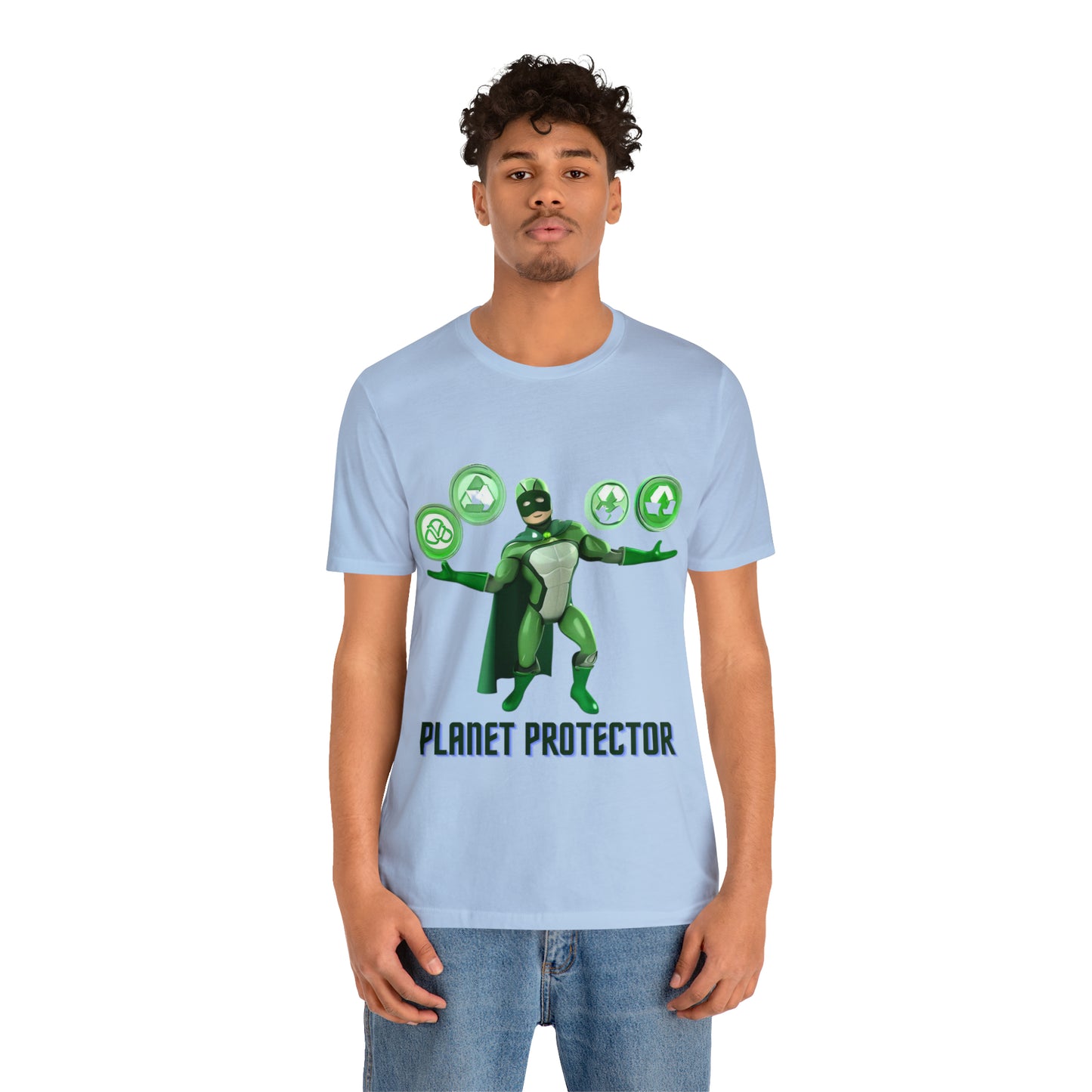 Earth's Guardian: Sustainable Superhero Unisex Tee | Champion of Sustainability T-Shirts