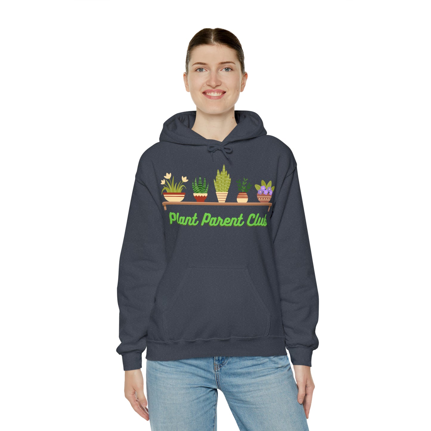 Nurture Nature's Beauty: Plant Parent Club Hoodie | Botanical Bliss Hoodies