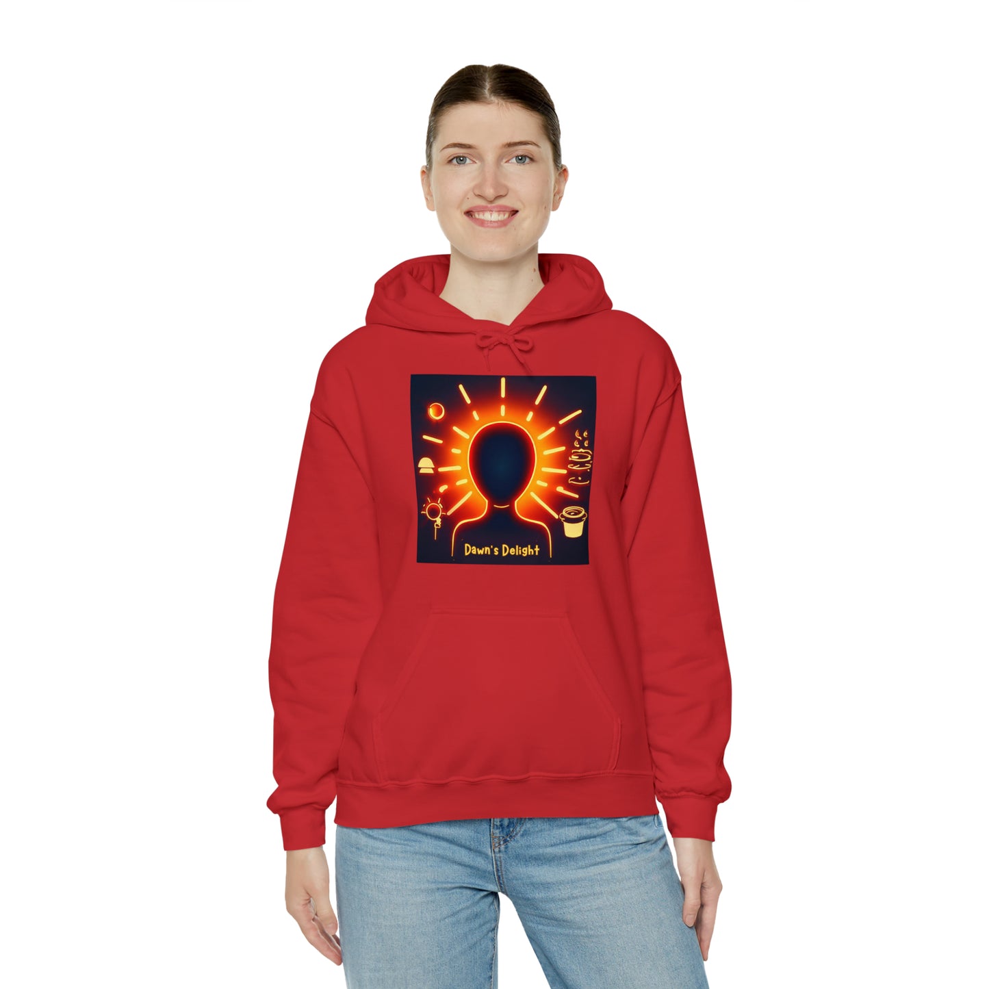 Dawn's Delight: Morning Person Unisex Hoodie | Sunrise Vibes Hoodies