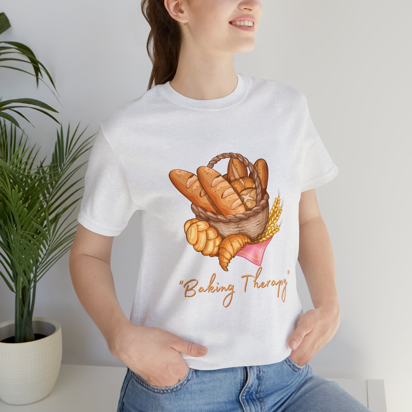 Bake Away Stress: Baking Therapy Unisex Tee | Whisking Serenity T-Shirts