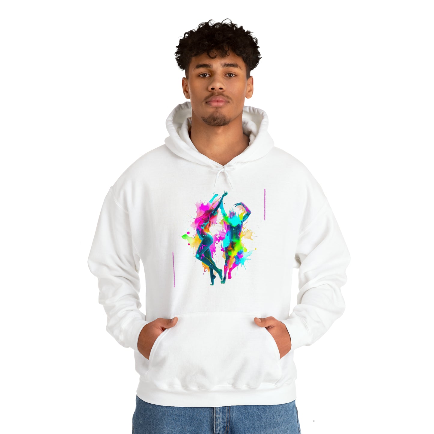 Artistic Anarchy: Creative Chaos Unisex Hoodie | Colorful Chaos Hoodies