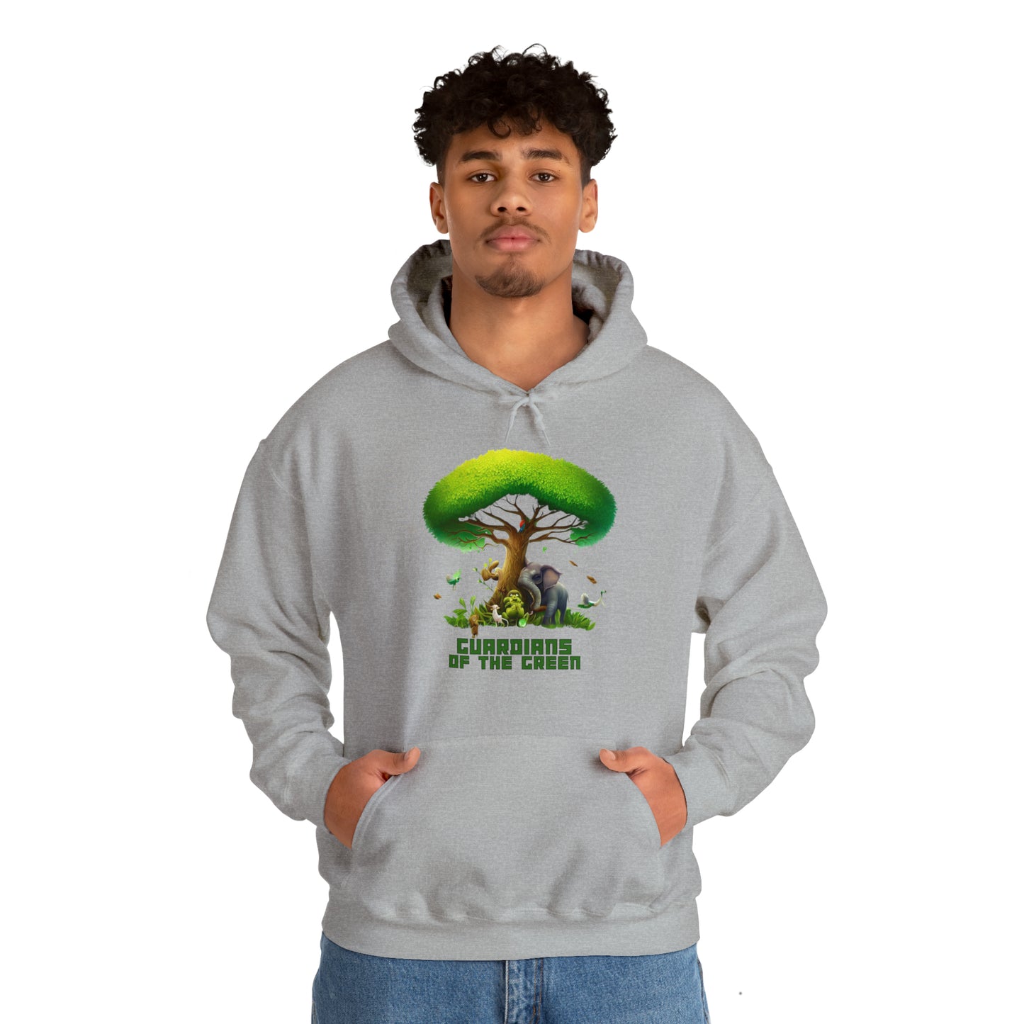 Guardians of the Green: Nature Nurturer Unisex Hoodie | Wildlife Harmony Hoodies