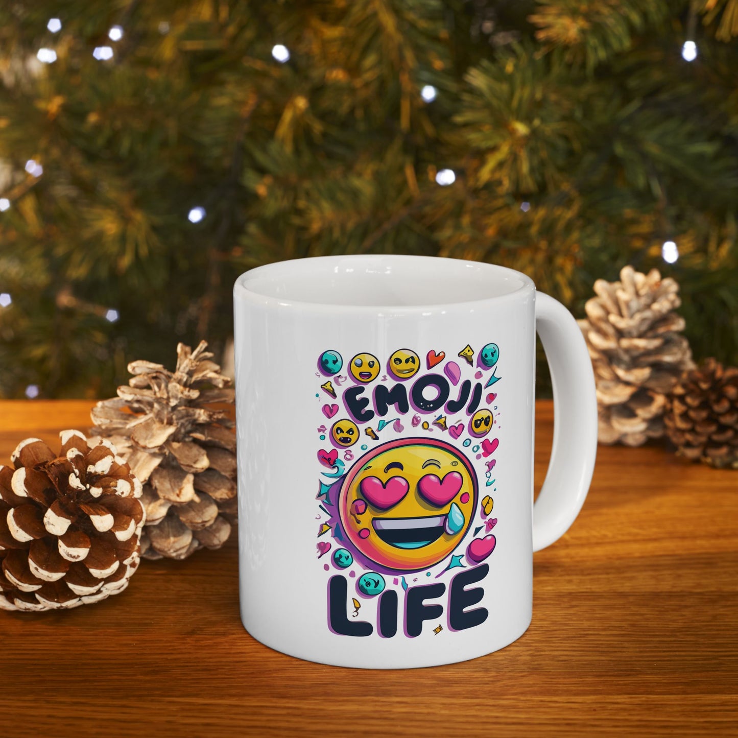 Emoji Life Mug, Be Like No One (BLN1) Mugs, Ceramic Mug 11oz