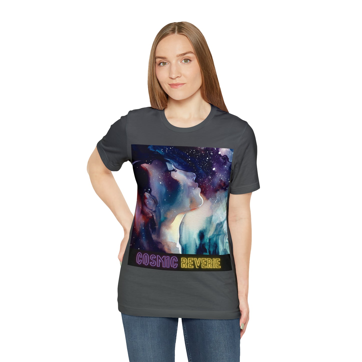 Cosmic Reverie: Galactic Dreamer Unisex Tee | Starry Journeys T-Shirts