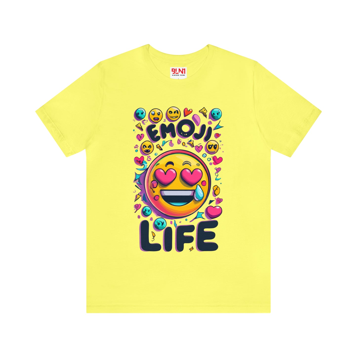 Emoji Life: Wear Your Emotions on Your Sleeve (Literally)! | Be Like No One(BLN1) T-Shirts