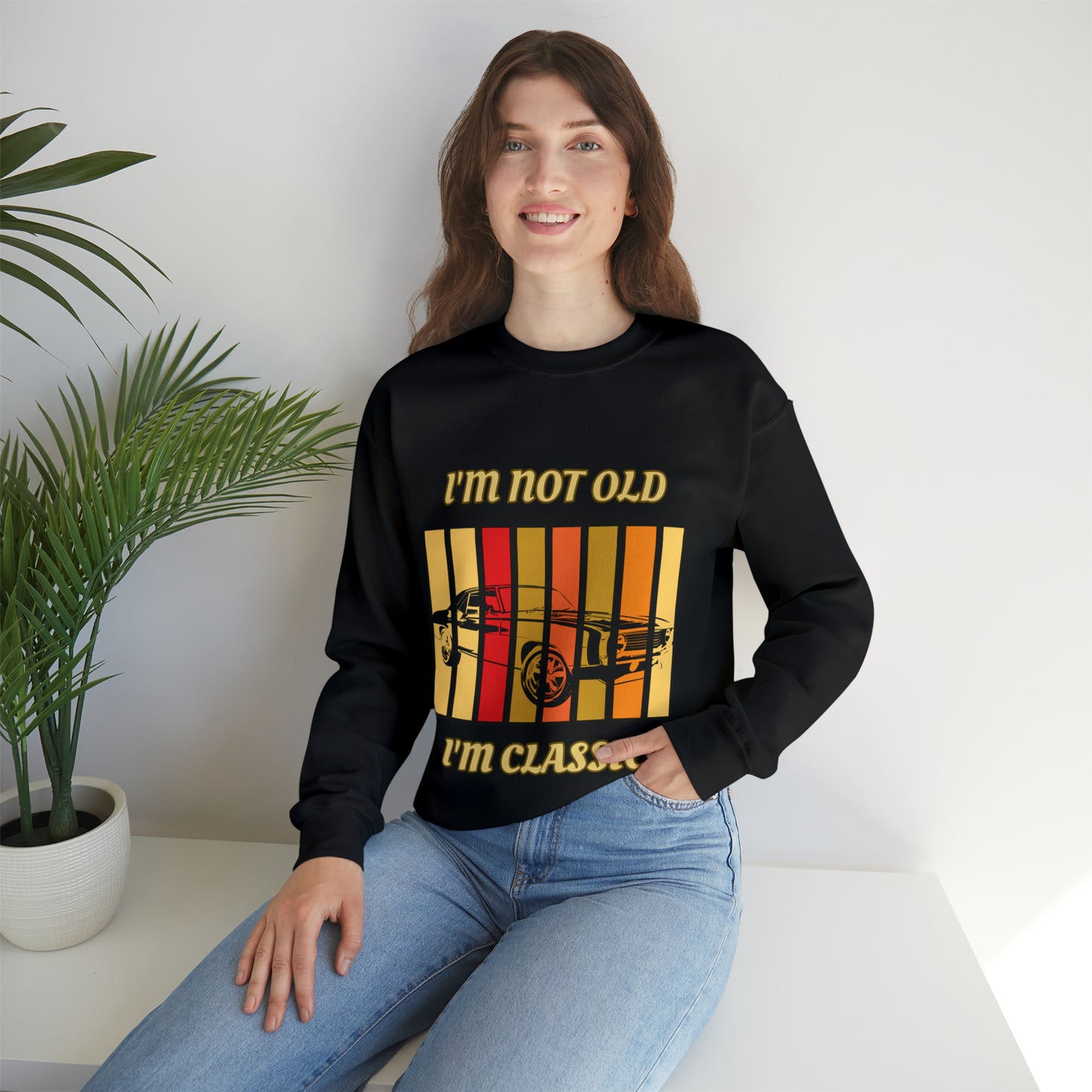 Timeless Charm Sweatshirt | Vintage Vibes Unisex Sweatshirt