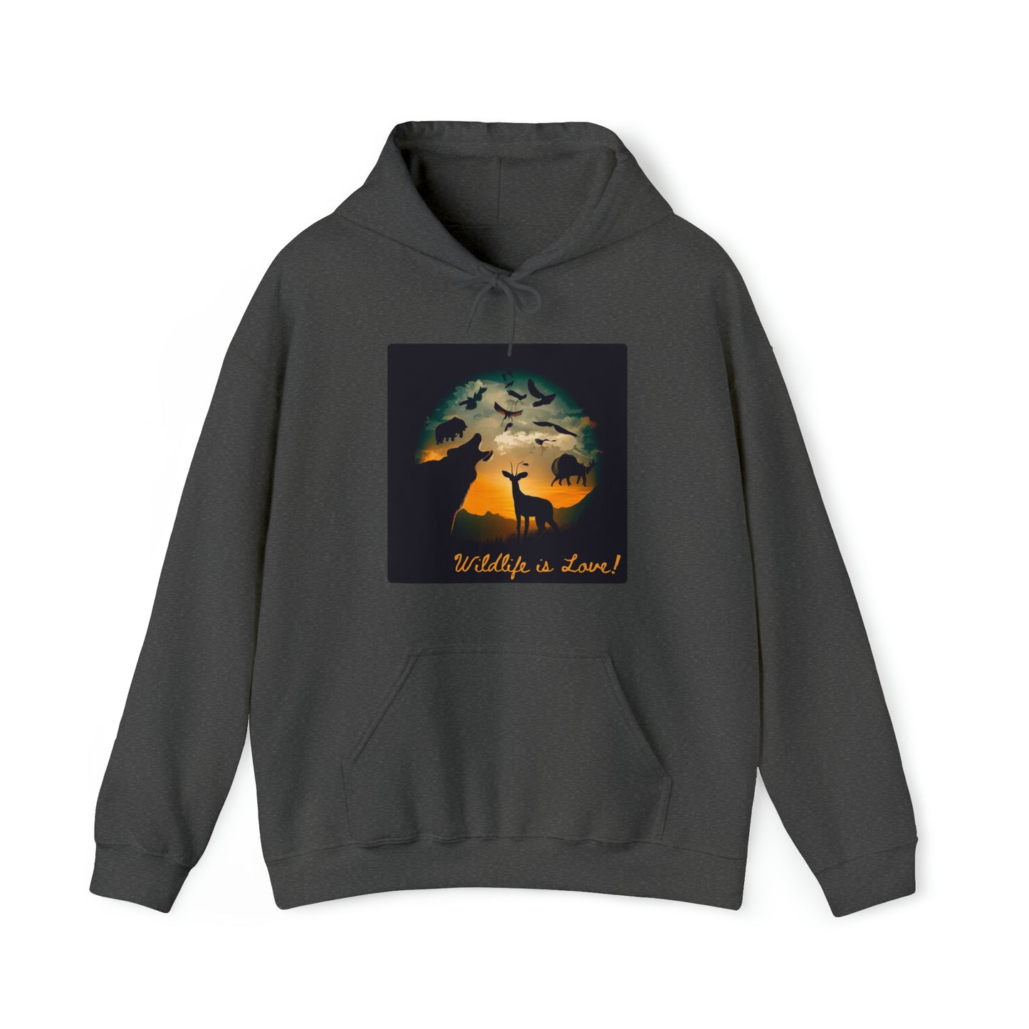 Nature's Companions: Wildlife Lover Unisex Hoodie | Creature Enthusiast Hoodies