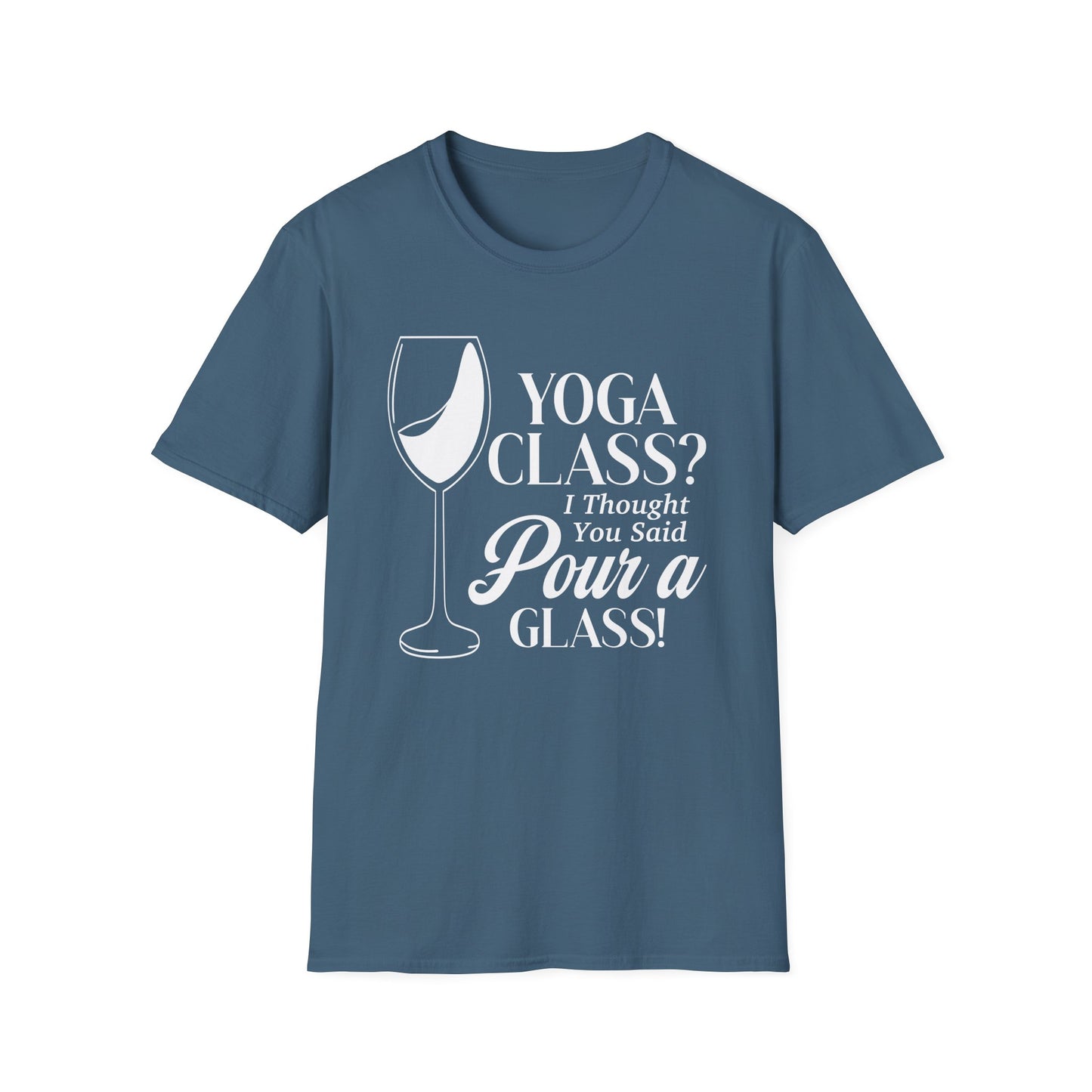 Yoga Class? I Thought You Said Pour a Glass!