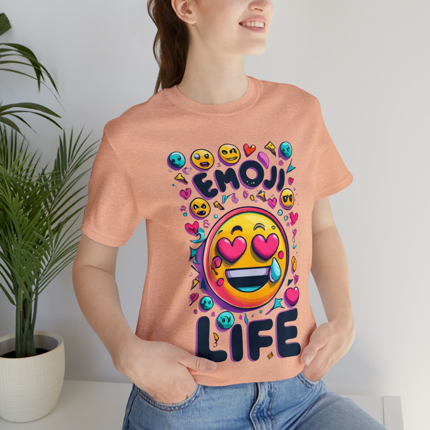 Emoji Life: Wear Your Emotions on Your Sleeve (Literally)! | Be Like No One(BLN1) T-Shirts