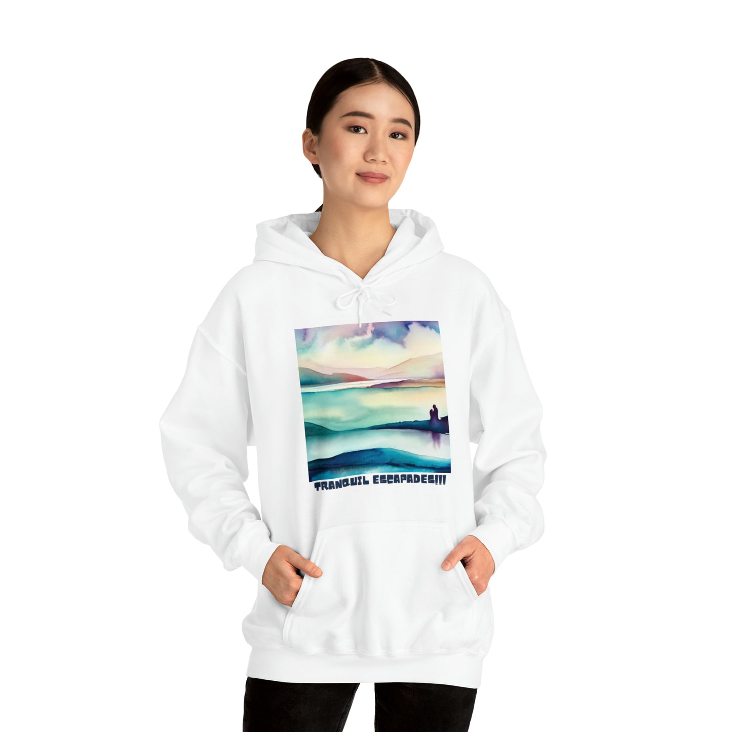 Tranquil Escapes: Serenity Seeker Unisex Hoodie | Embrace Peace Hoodies