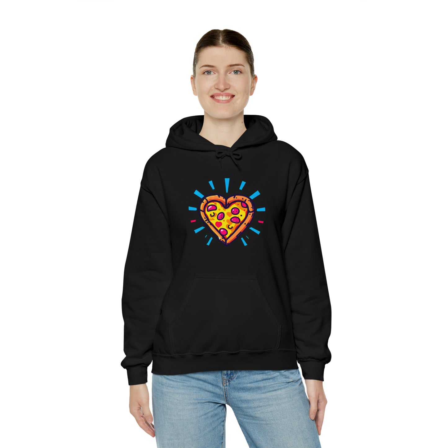 Slice of Love: Pizza My Heart Unisex Hoodie | Pizza Passion Hoodies