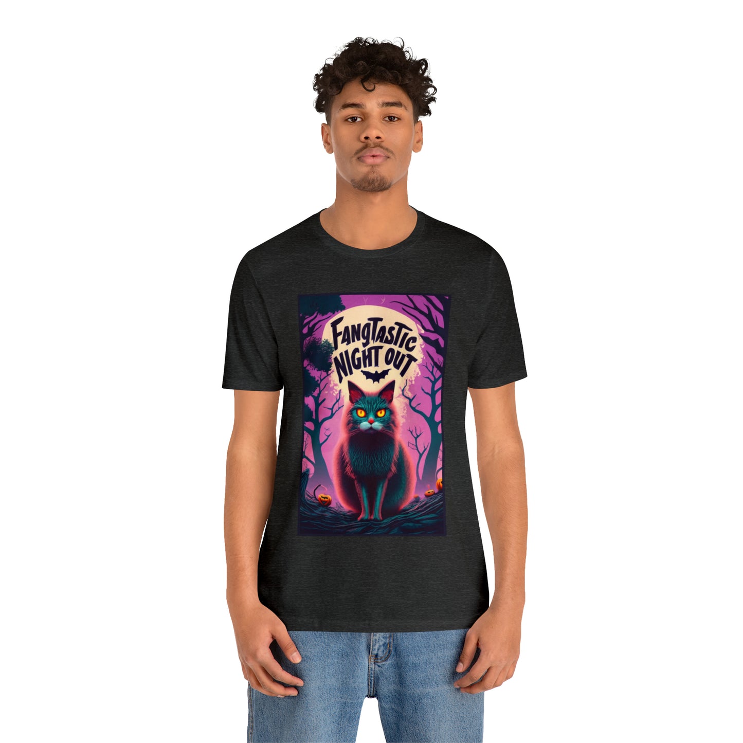 Fangtastic Night Out Halloween T-shirt - Vampires Unite - Embrace the Night | Halloween Vibes Tee