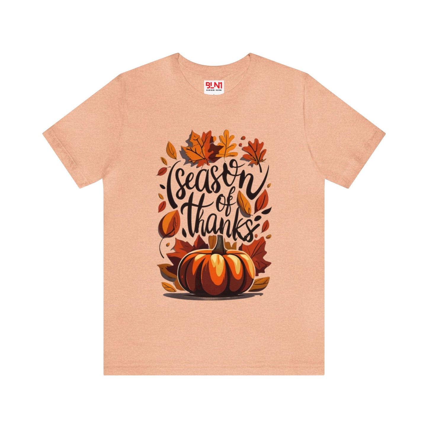 Season of Thanks: Autumn Beauty Unisex Tee | Gratitude Moments T-Shirts by Be Like No One (BLN1) - The Store