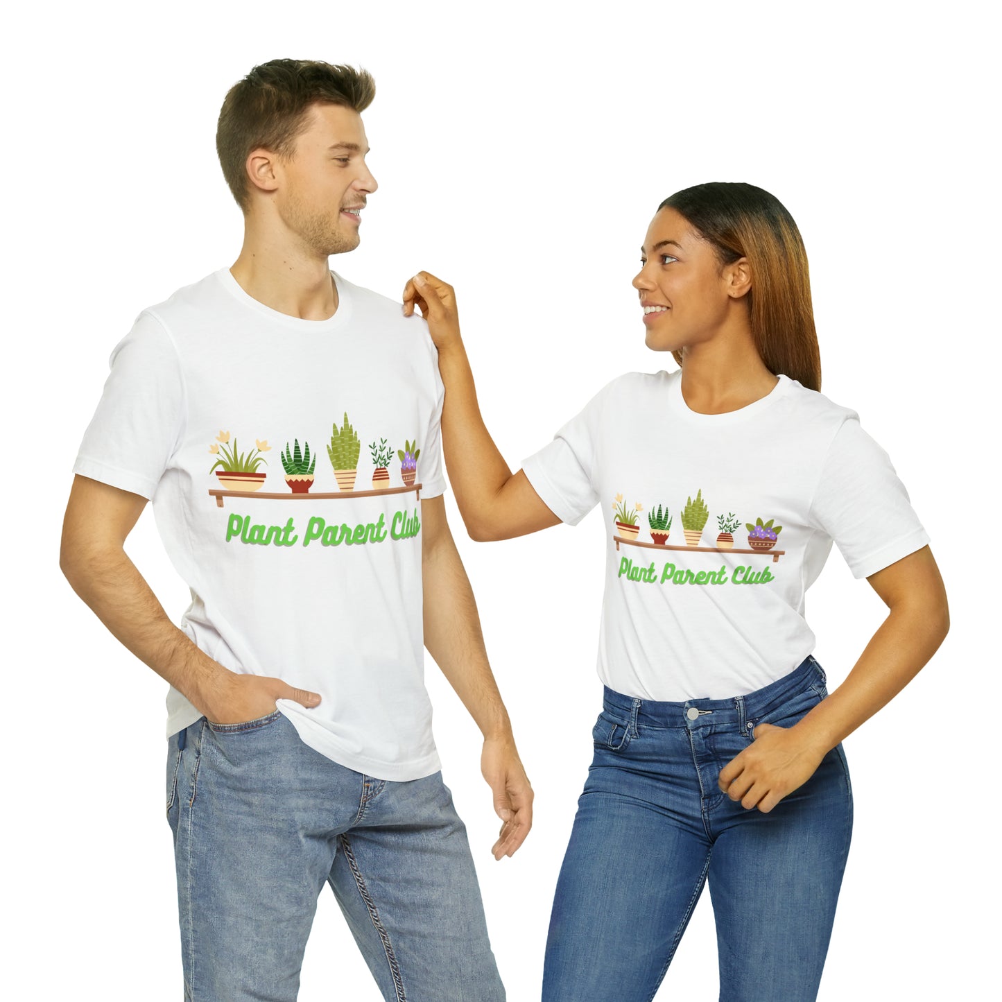 Green Thumb Collective: Plant Parent Club Unisex Tee | Botanical Bliss T-Shirts