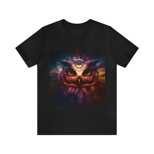 Night Owl Chronicles: Unisex Tee for the Sleepless | Nocturnal Vibes T-Shirts