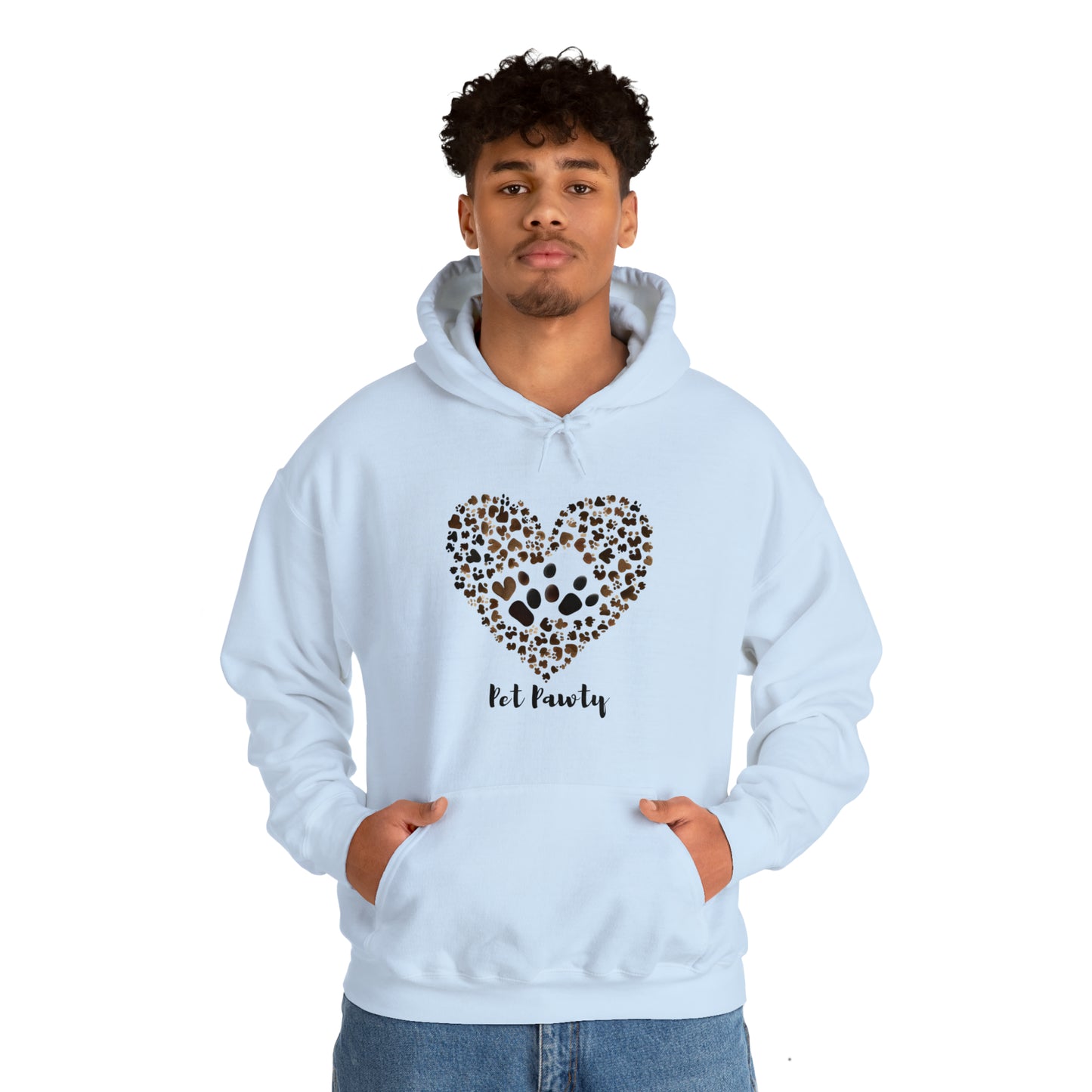 Paws and Play: Pet Paw-ty Unisex Hoodie | Furry Friends Fiesta Hoodies