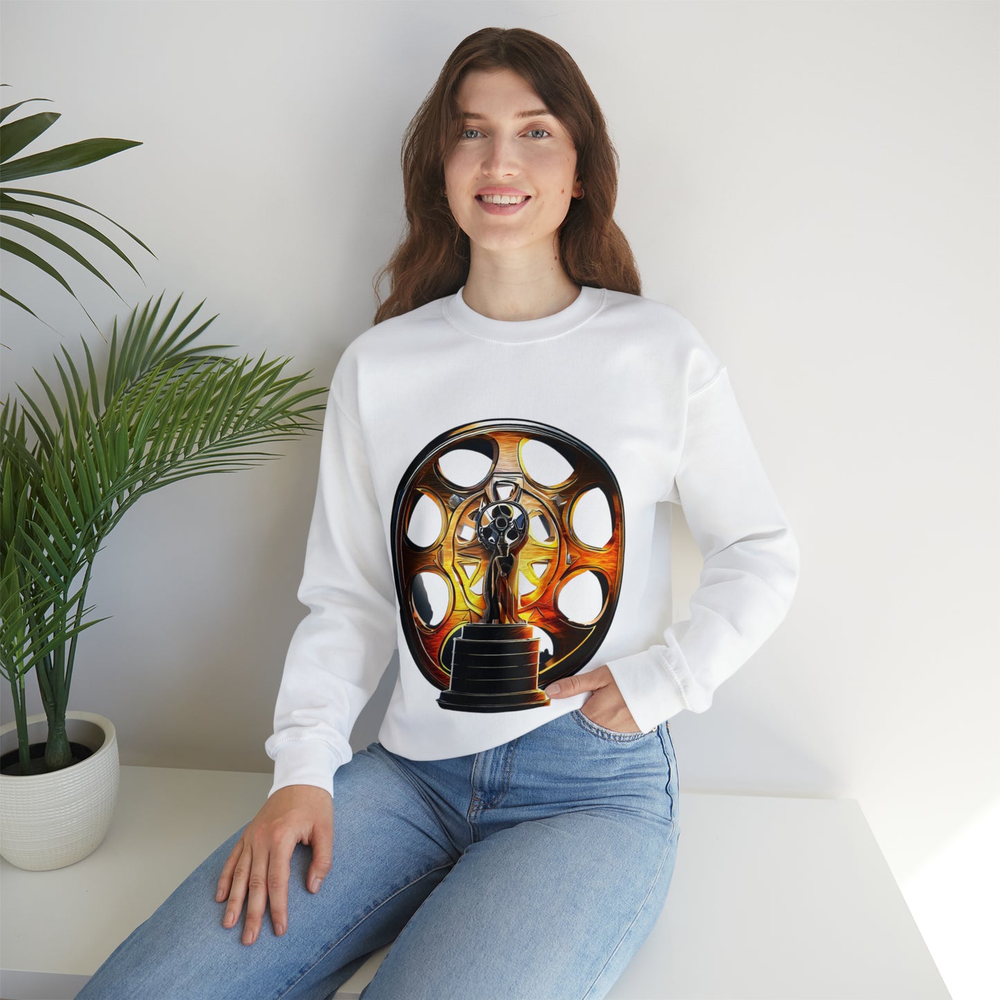 Cinematic Obsession Sweatshirt | Movie Buff Unisex Sweatshirt