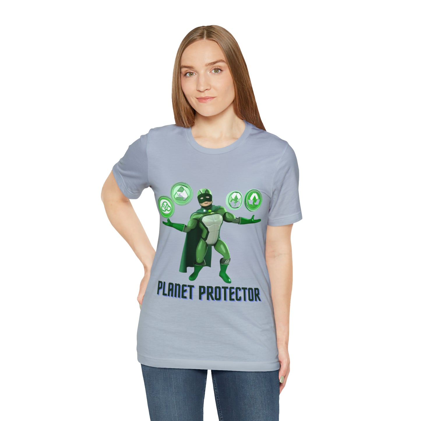 Earth's Guardian: Sustainable Superhero Unisex Tee | Champion of Sustainability T-Shirts