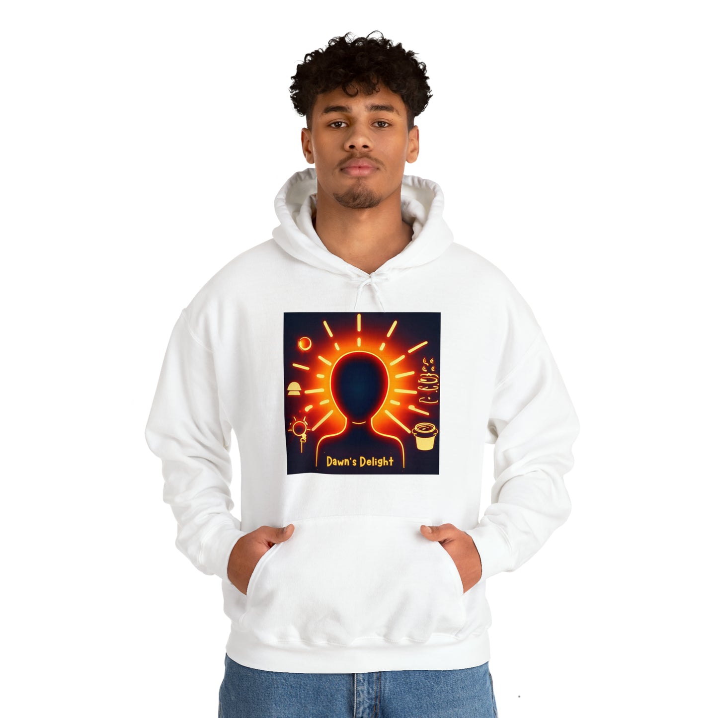 Dawn's Delight: Morning Person Unisex Hoodie | Sunrise Vibes Hoodies