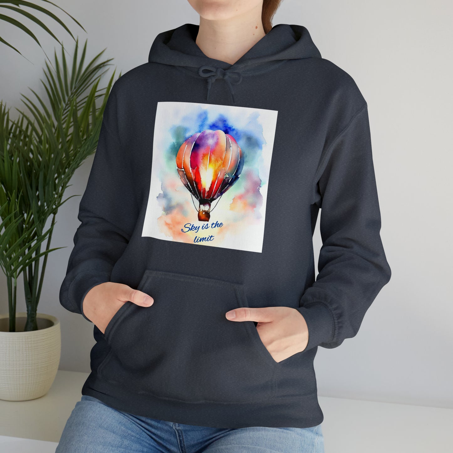 Boundless Horizons: Sky's the Limit Unisex Hoodie | Elevate Your Dreams Hoodies