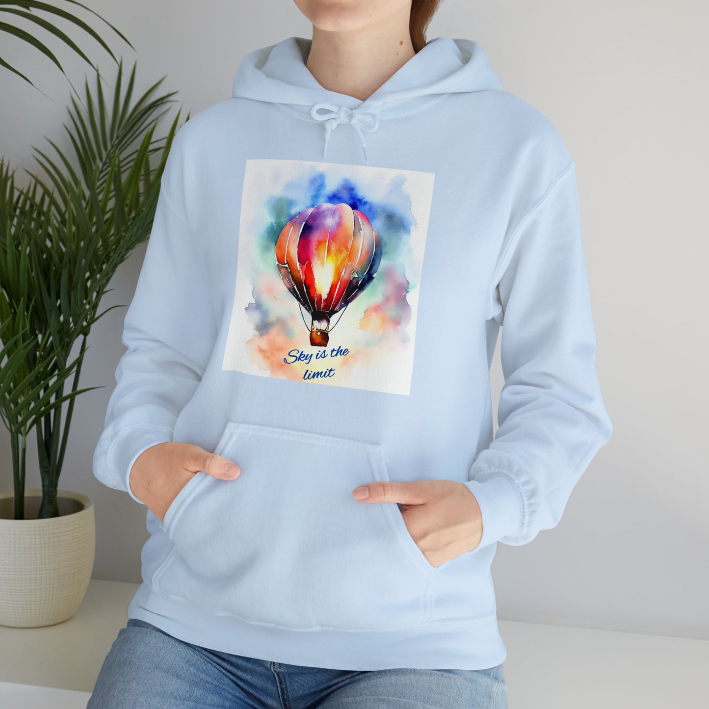 Boundless Horizons: Sky's the Limit Unisex Hoodie | Elevate Your Dreams Hoodies