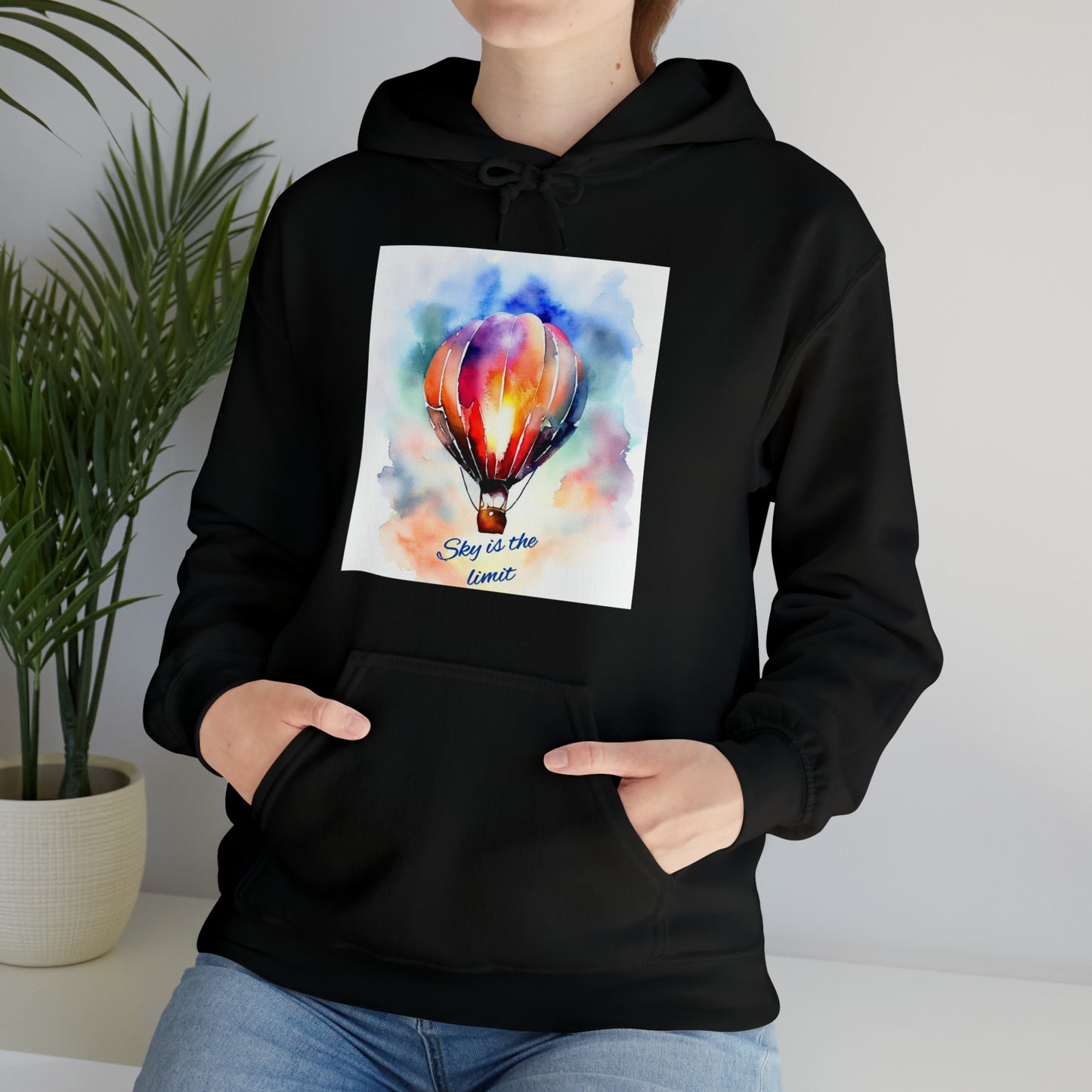 Boundless Horizons: Sky's the Limit Unisex Hoodie | Elevate Your Dreams Hoodies