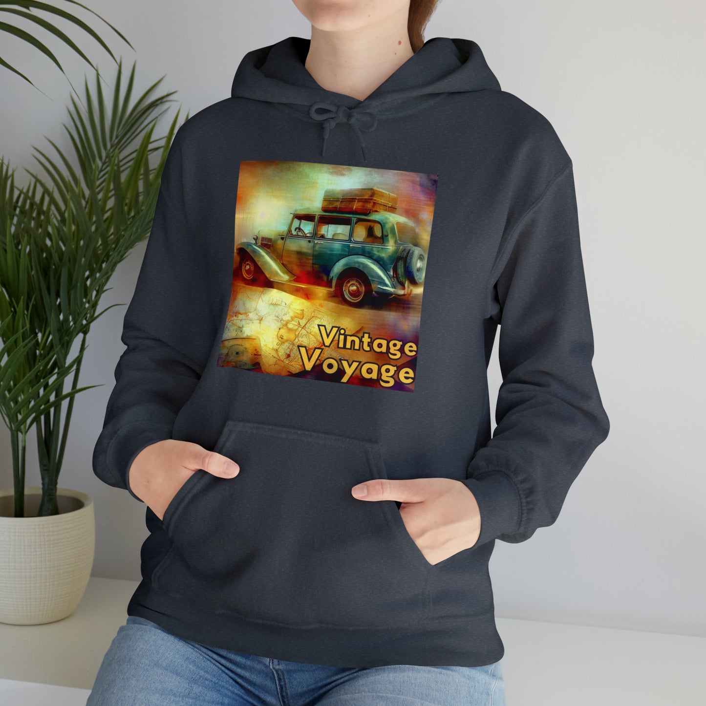 Vintage Voyage: Retro Roadtrip Unisex Hoodie | Classic Adventure Hoodies