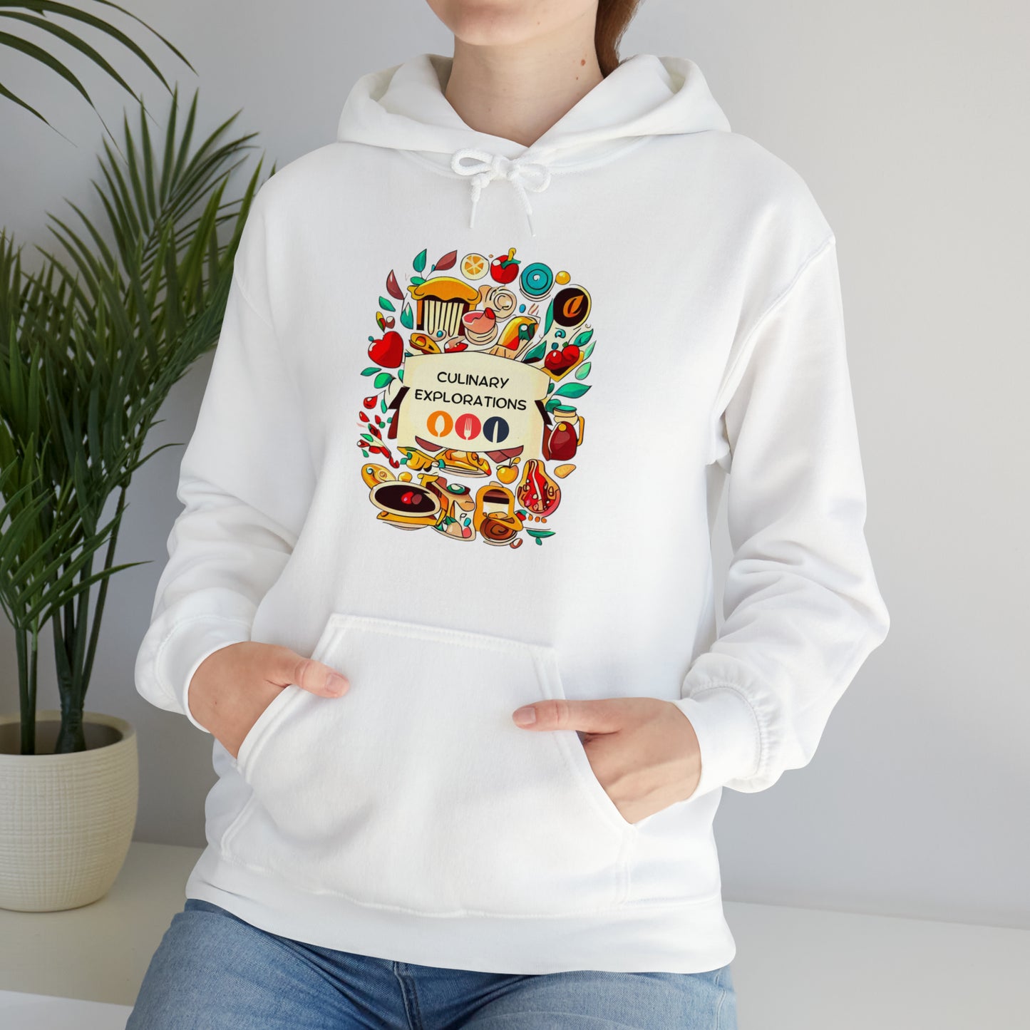 Culinary Explorations: Foodie Adventures Unisex Hoodie | Gourmet Journeys Hoodies