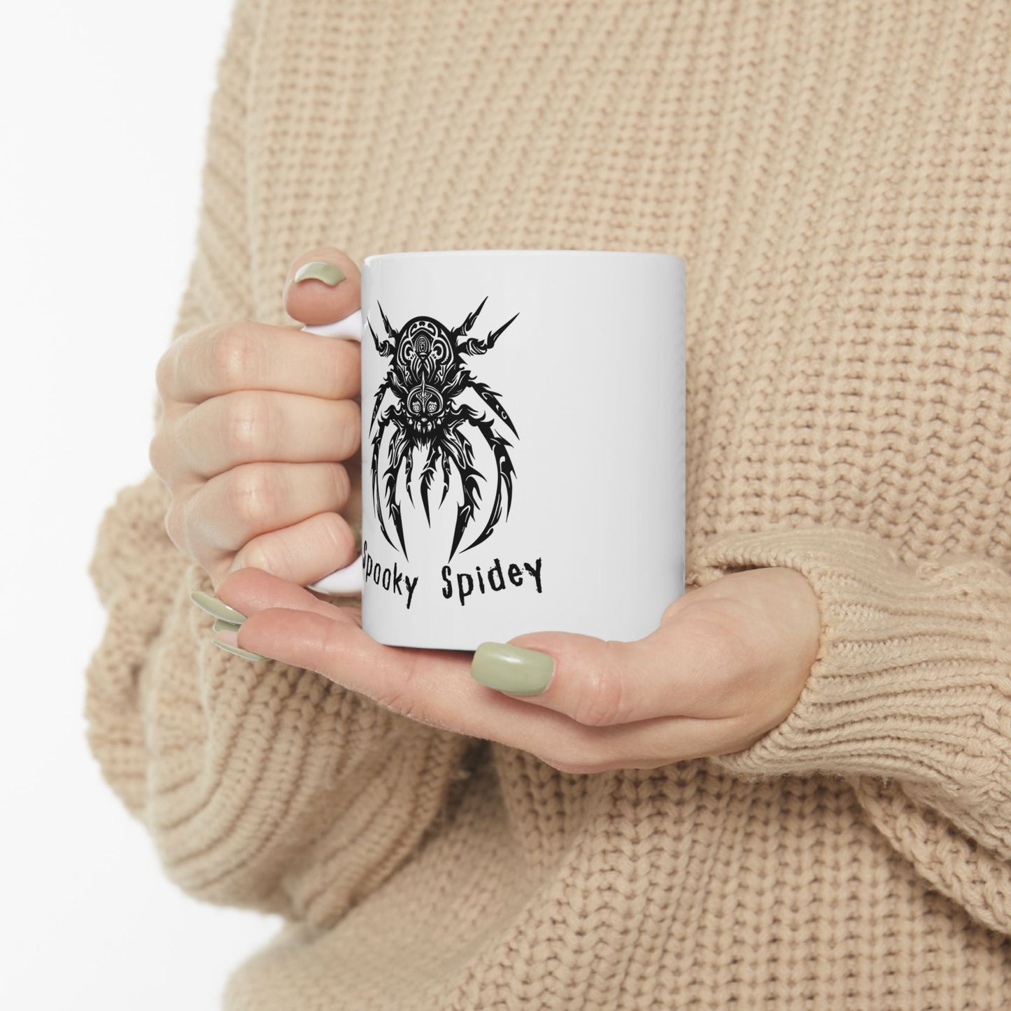 Spooky Spider Mug, Be Like No One (BLN1) Mugs, Ceramic Mug 11oz