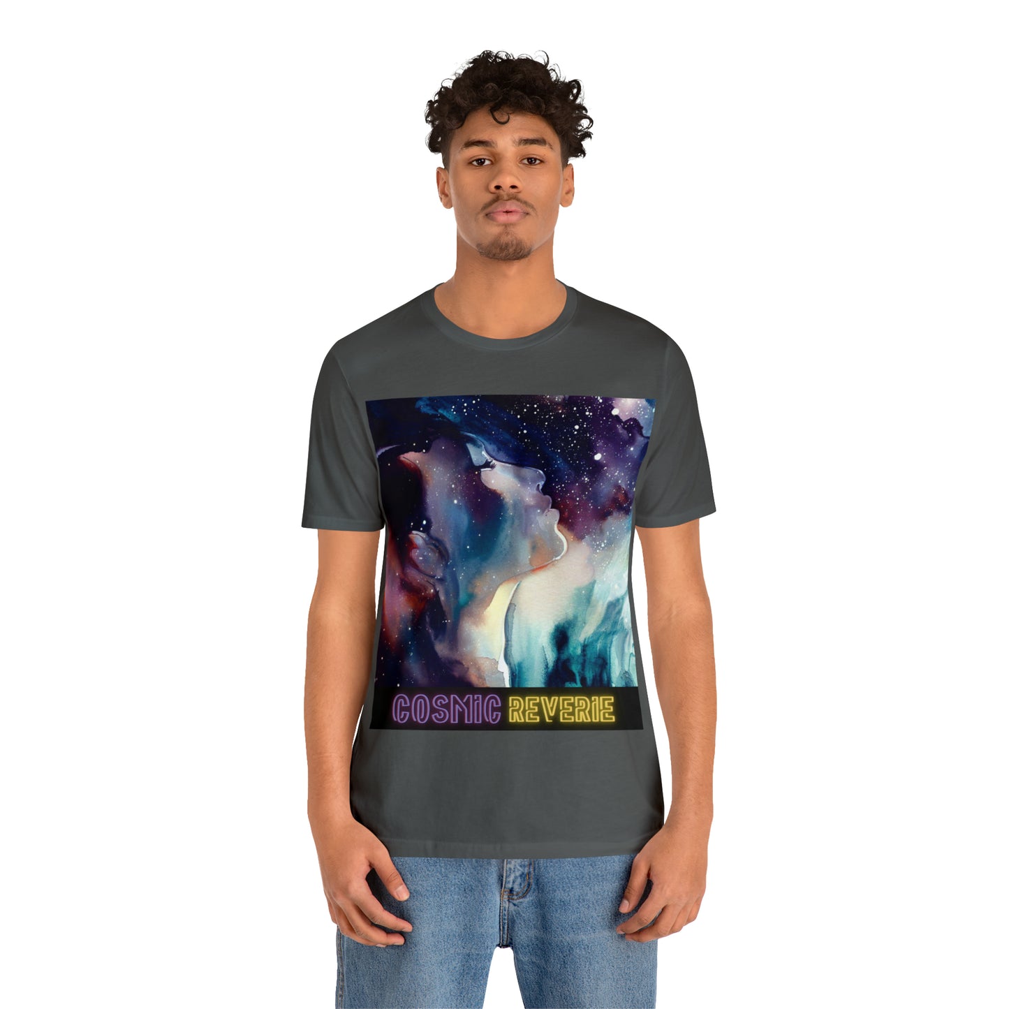 Cosmic Reverie: Galactic Dreamer Unisex Tee | Starry Journeys T-Shirts