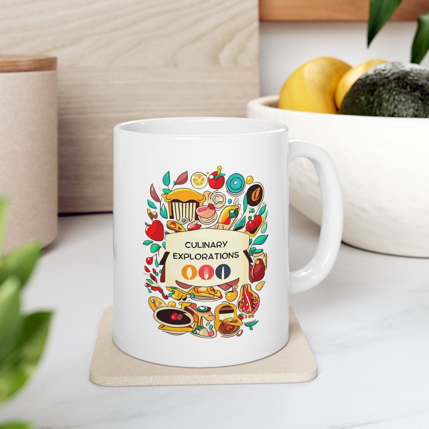 Culinary Explorations Mug, Be Like No One (BLN1) Mugs, Ceramic Mug 11oz