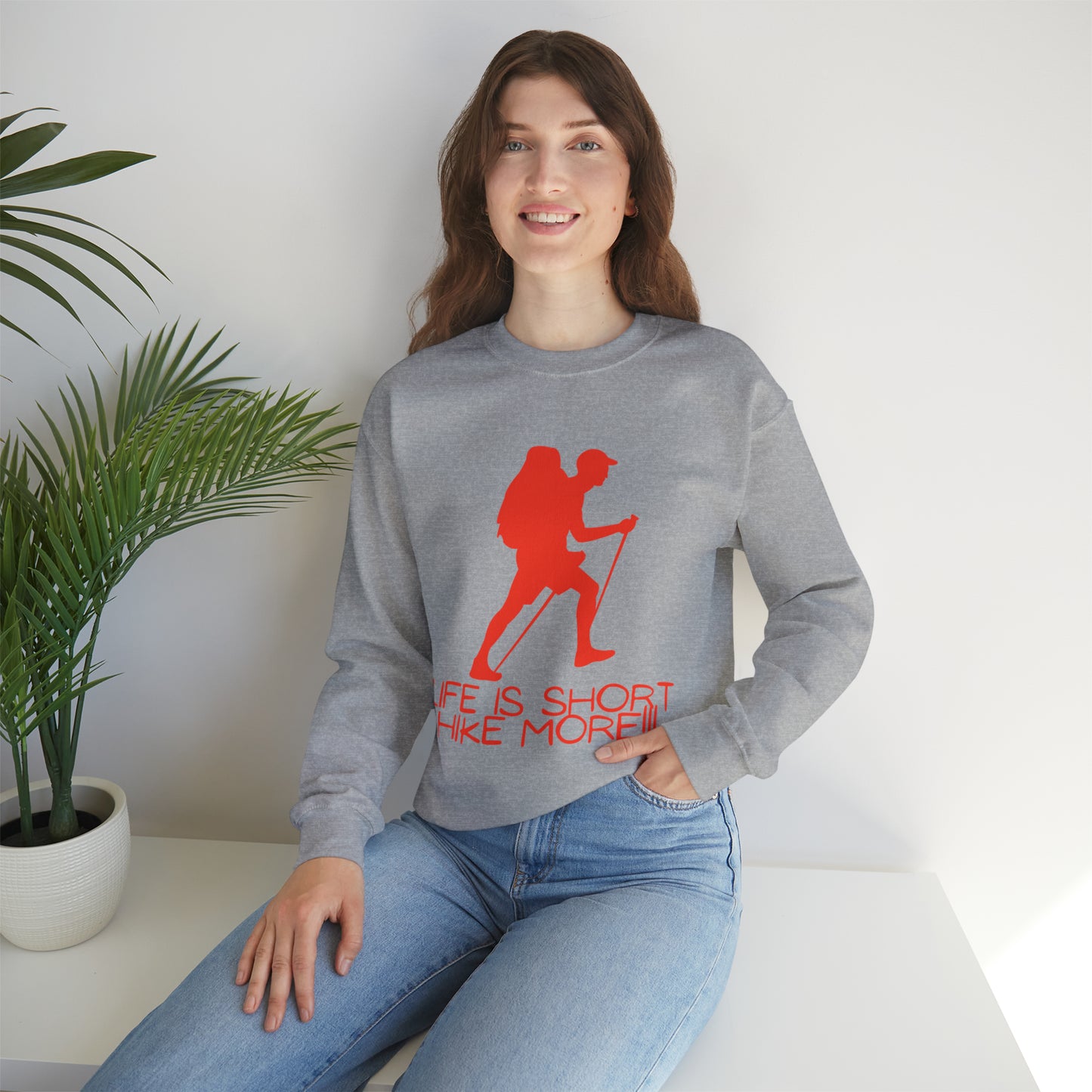 Answer Nature's Call Sweatshirt | Life is Short, Hike More Sweatshirt